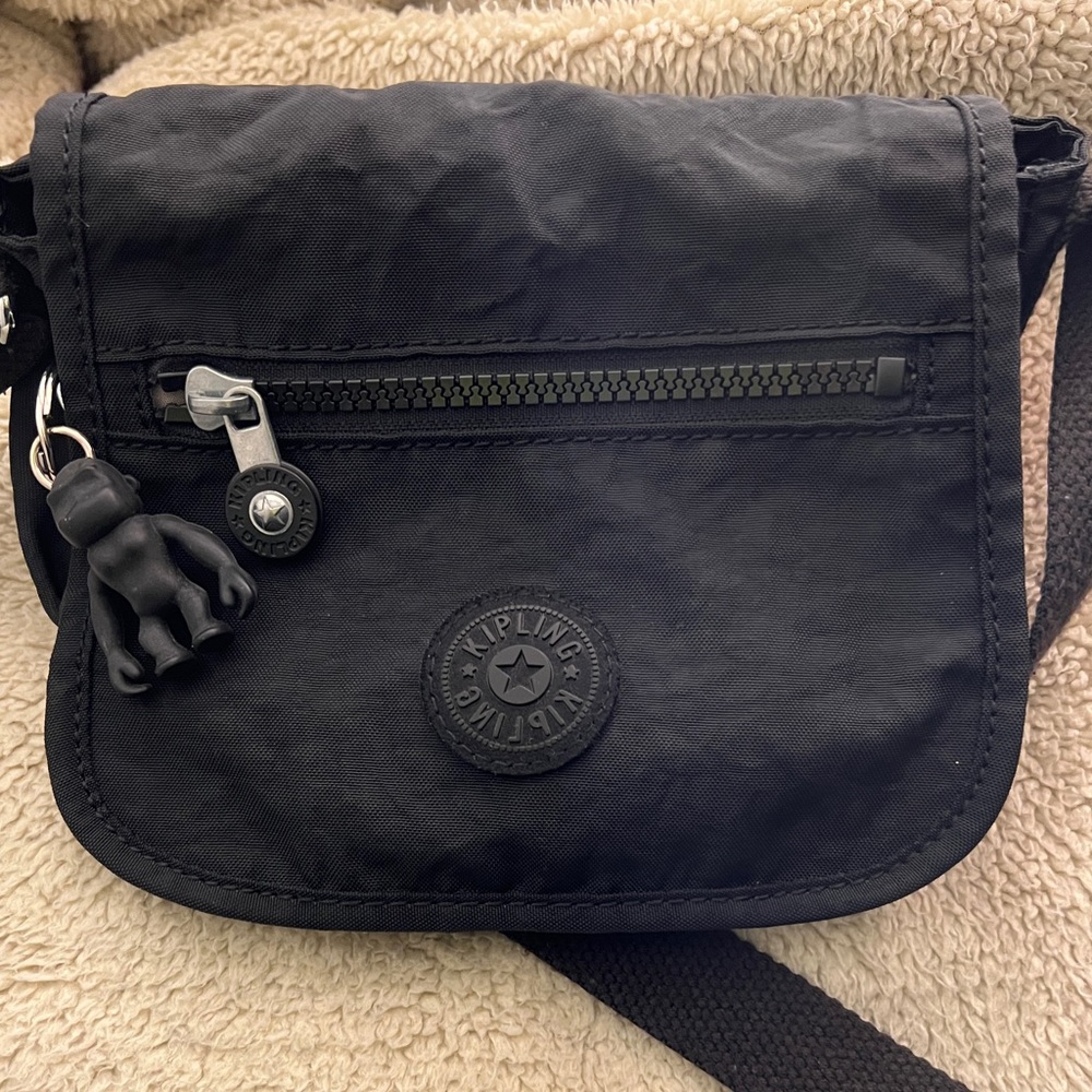 Kipling Sabian Black Mini Crossbody (Preloved)